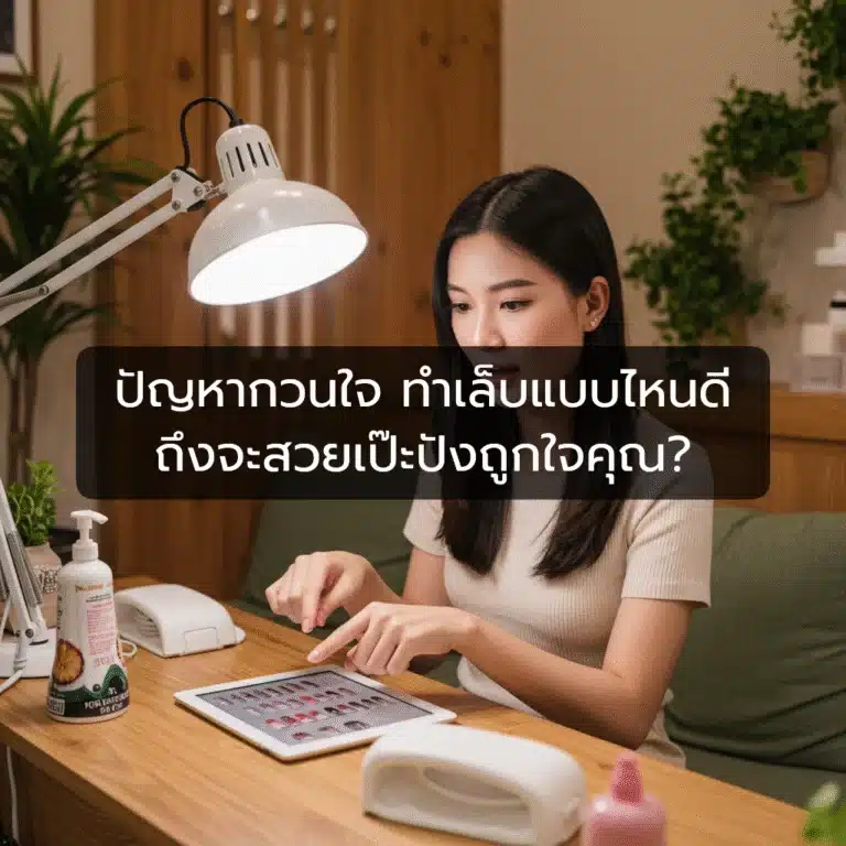 ทําเล็บแบบไหนดี